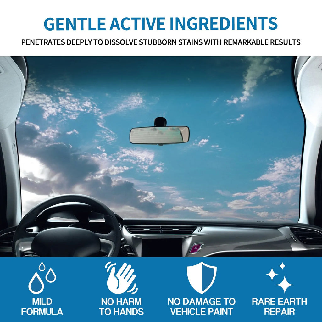 100ml car foam cleaning agent bottle for interior seat stain removal