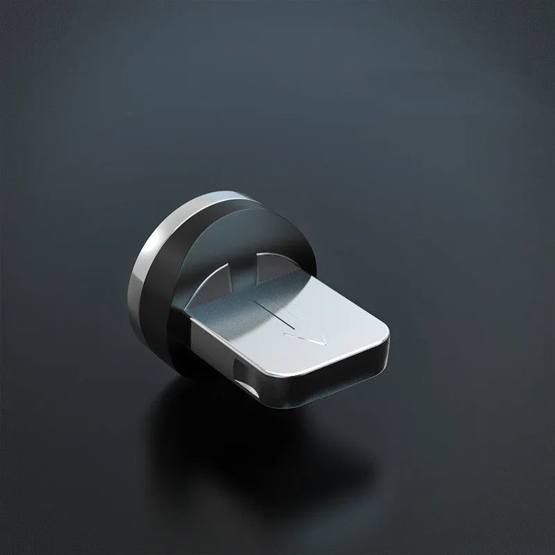 Magnetic charging cable with breathing light indicator for Apple and Android devices