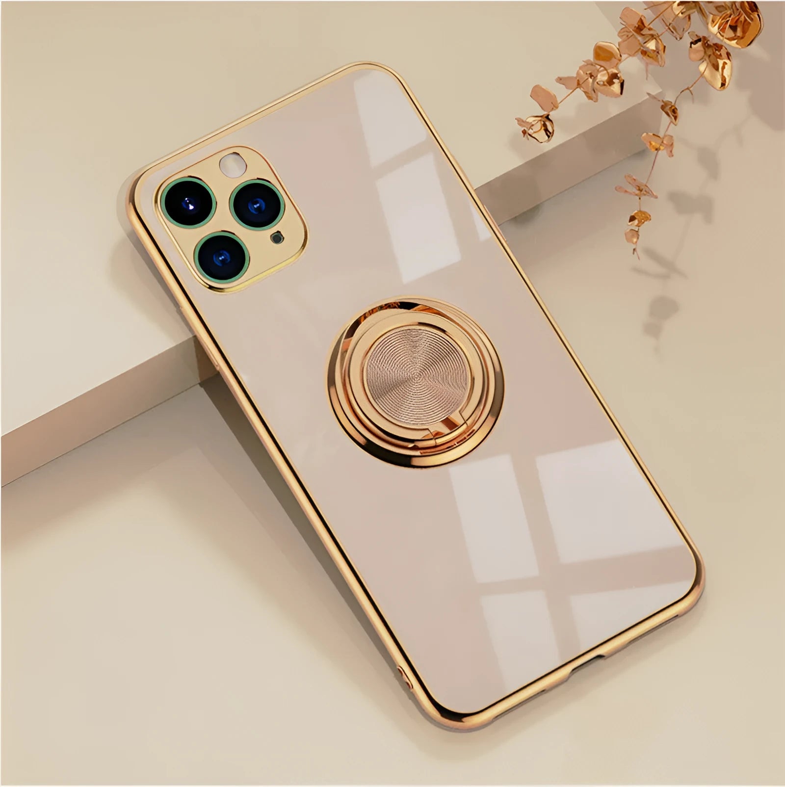 Original silicone TPU phone case for iPhone 12 and iPhone 11 Pro Max in milk tea colour