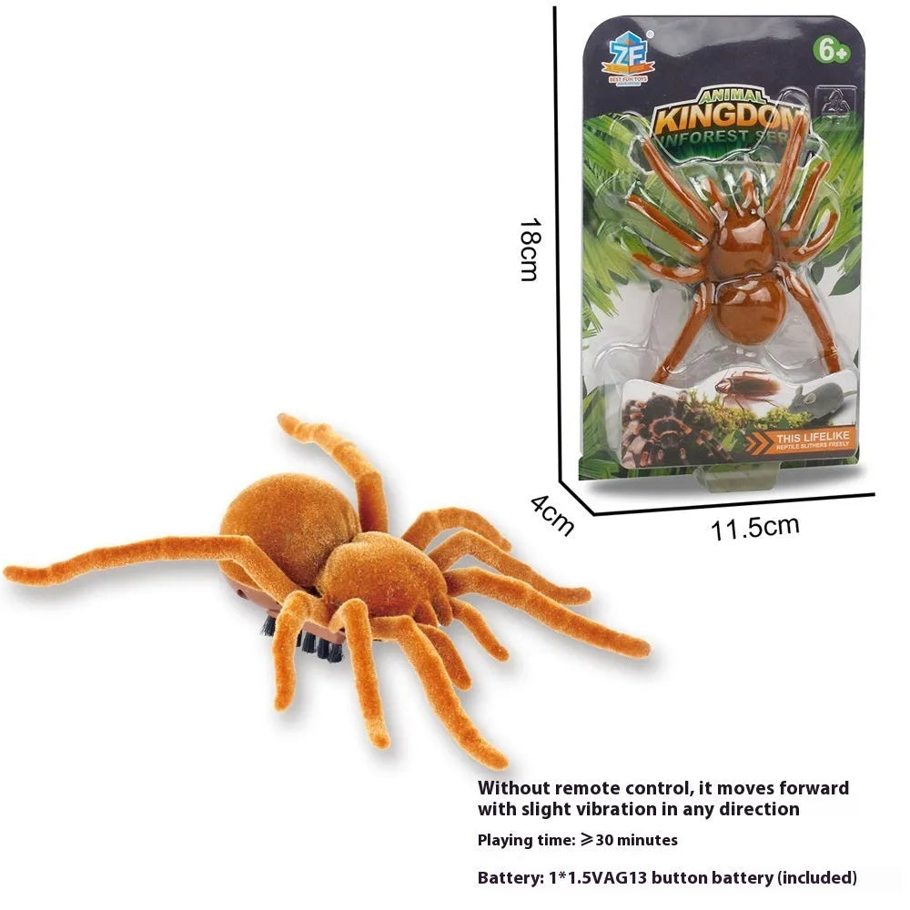 Electric vibration pet toy showing insect simulation design with walking trick mechanism