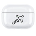 Hard PC protective back cover case for AirPods Pro3 in a solid colour.