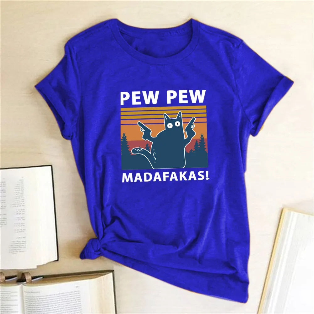 Men's printed street style t-shirt with short sleeves and round neck in multiple colour options