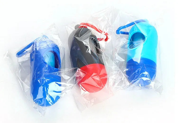 Coloured dog poop bags for waste cleanup showing 22.5 x 30 cm dimensions