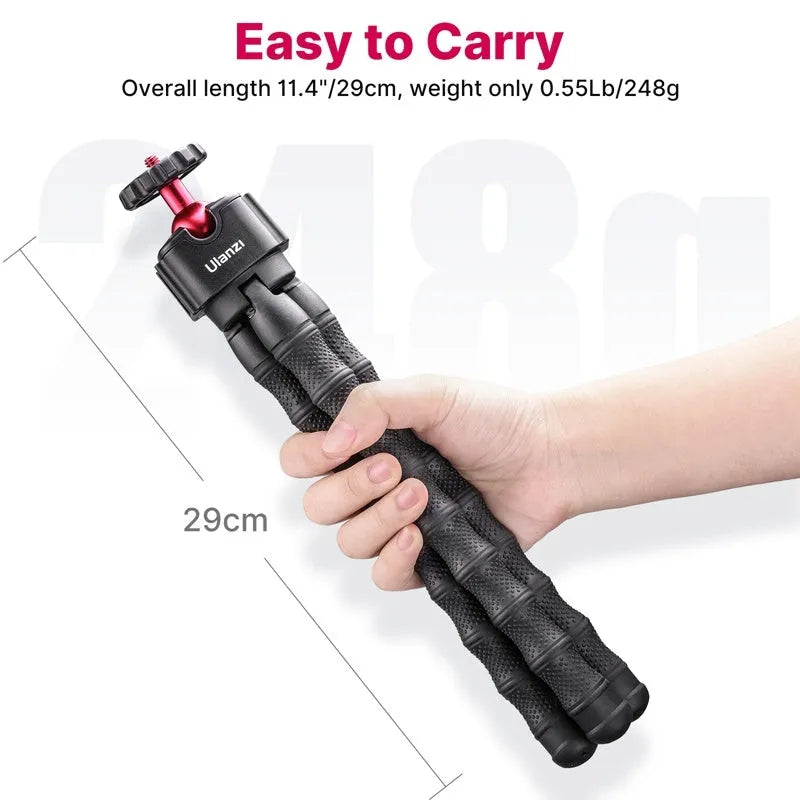 Photography and video VLOG suite with tripod in 2985 set colour configuration