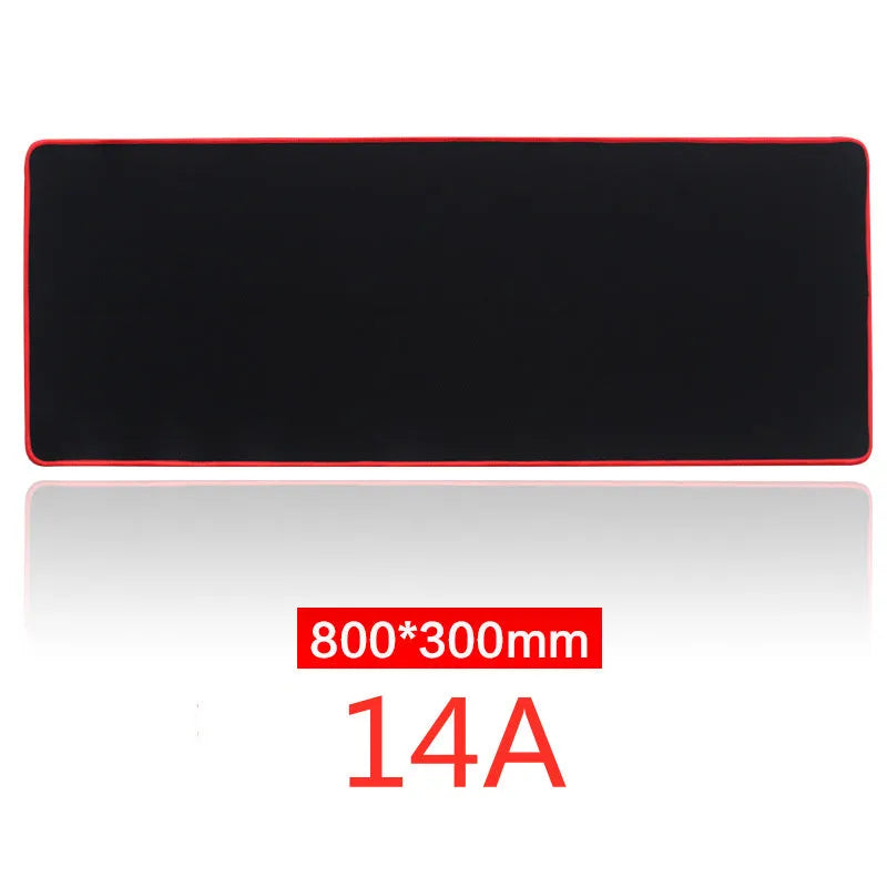 Oversized 30x80cm non-slip rubber base cloth mouse pad for desk