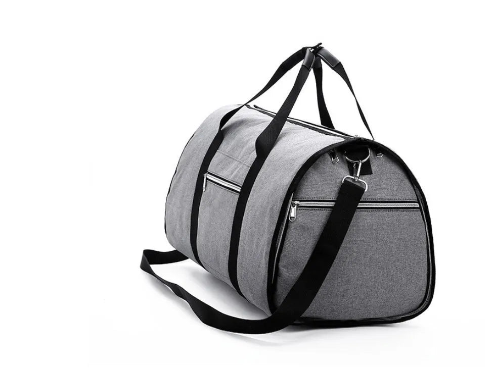Cylinder travel bag in Oxford cloth available in four colours with 36-55L capacity