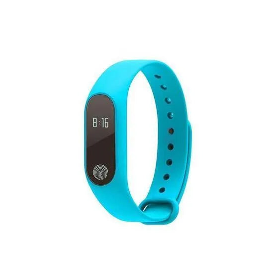 Motion intelligent hand ring fitness tracker on a finger, showing heart rate monitoring and available in multiple colours.