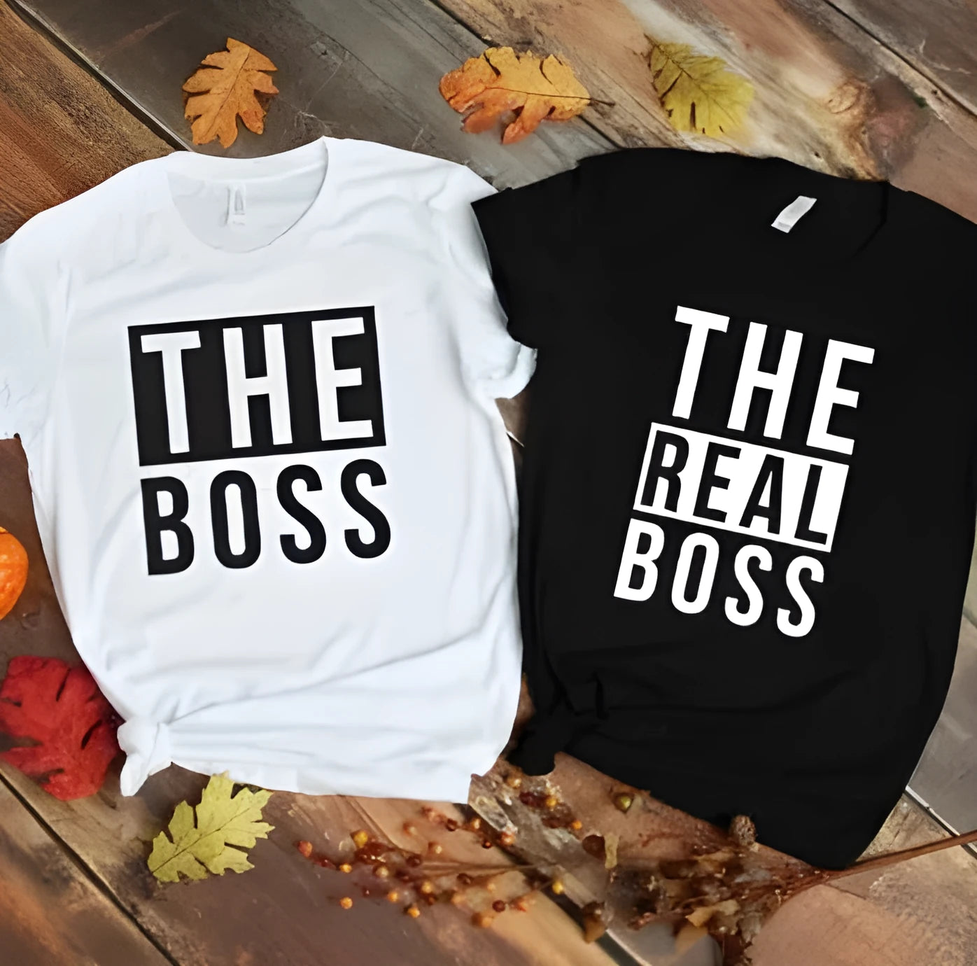 Men's round neck T-shirt with printed design, short sleeves and loose fit