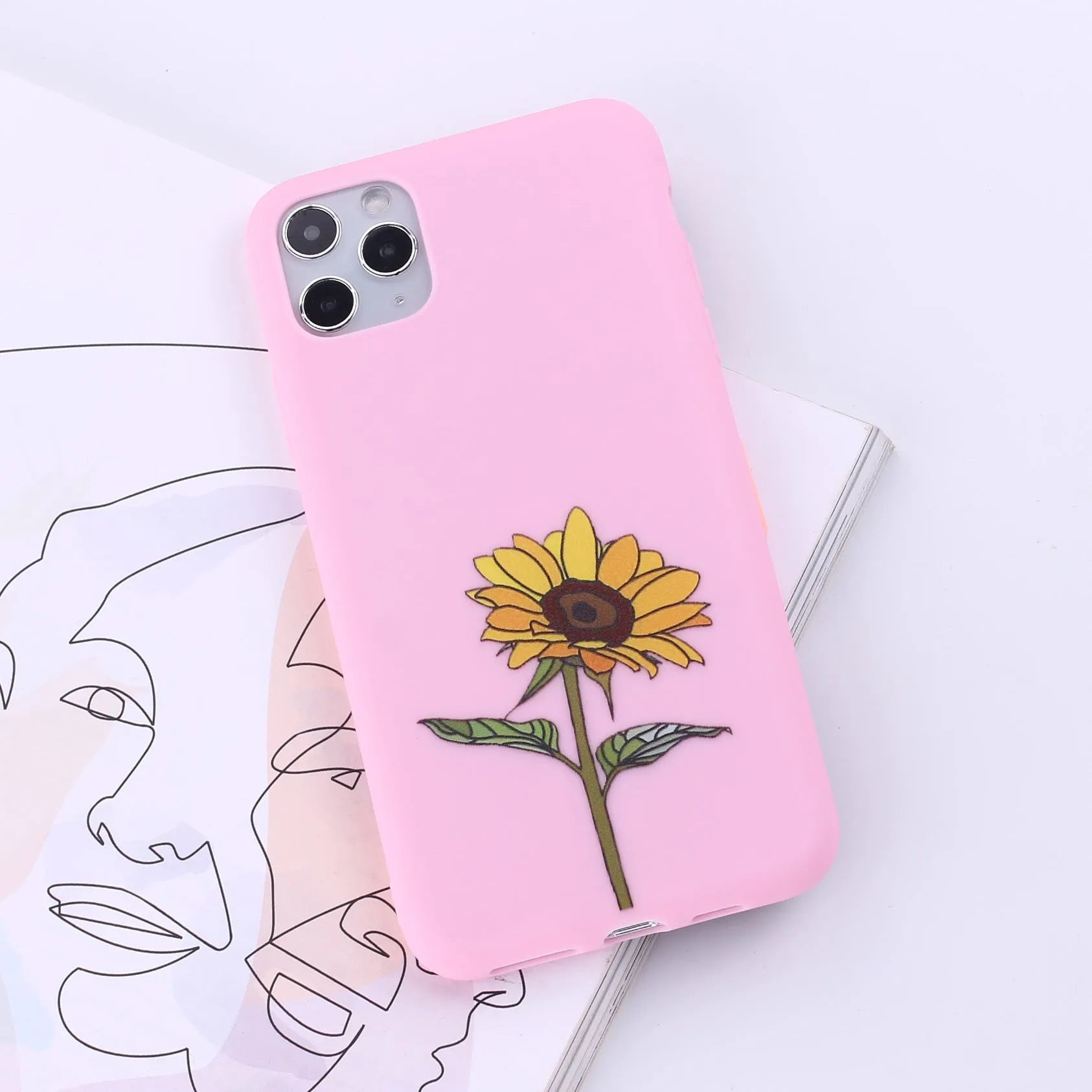 TPU iPhone back cover case in various colours for models iPhone 5 to 11 Pro Max.