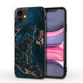 Marble pattern iPhone case with waterproof and drop-resistant TPU PC construction