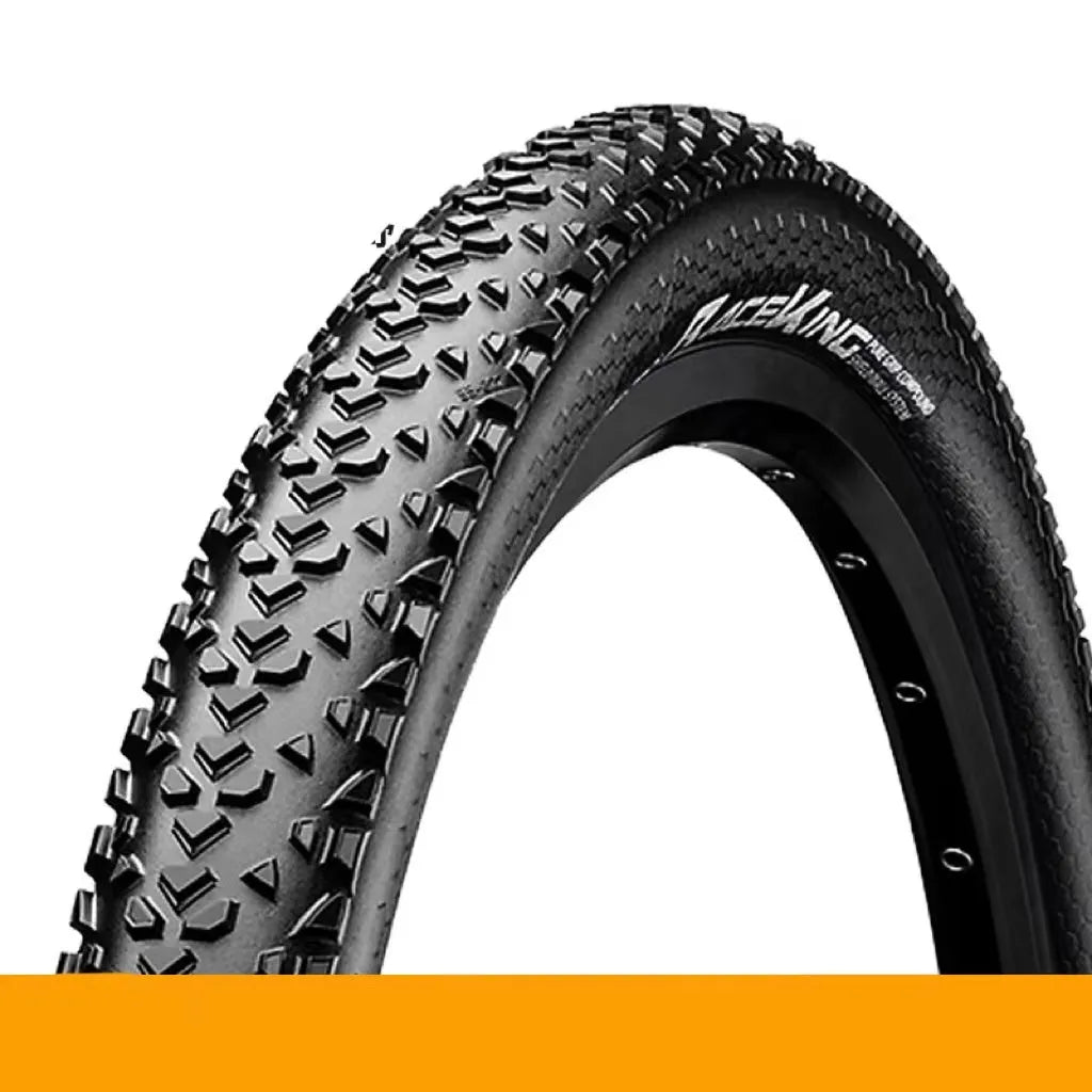 Mountain bike folding outer tyre shown in yellow sidewall for 27.5 inch wheel.