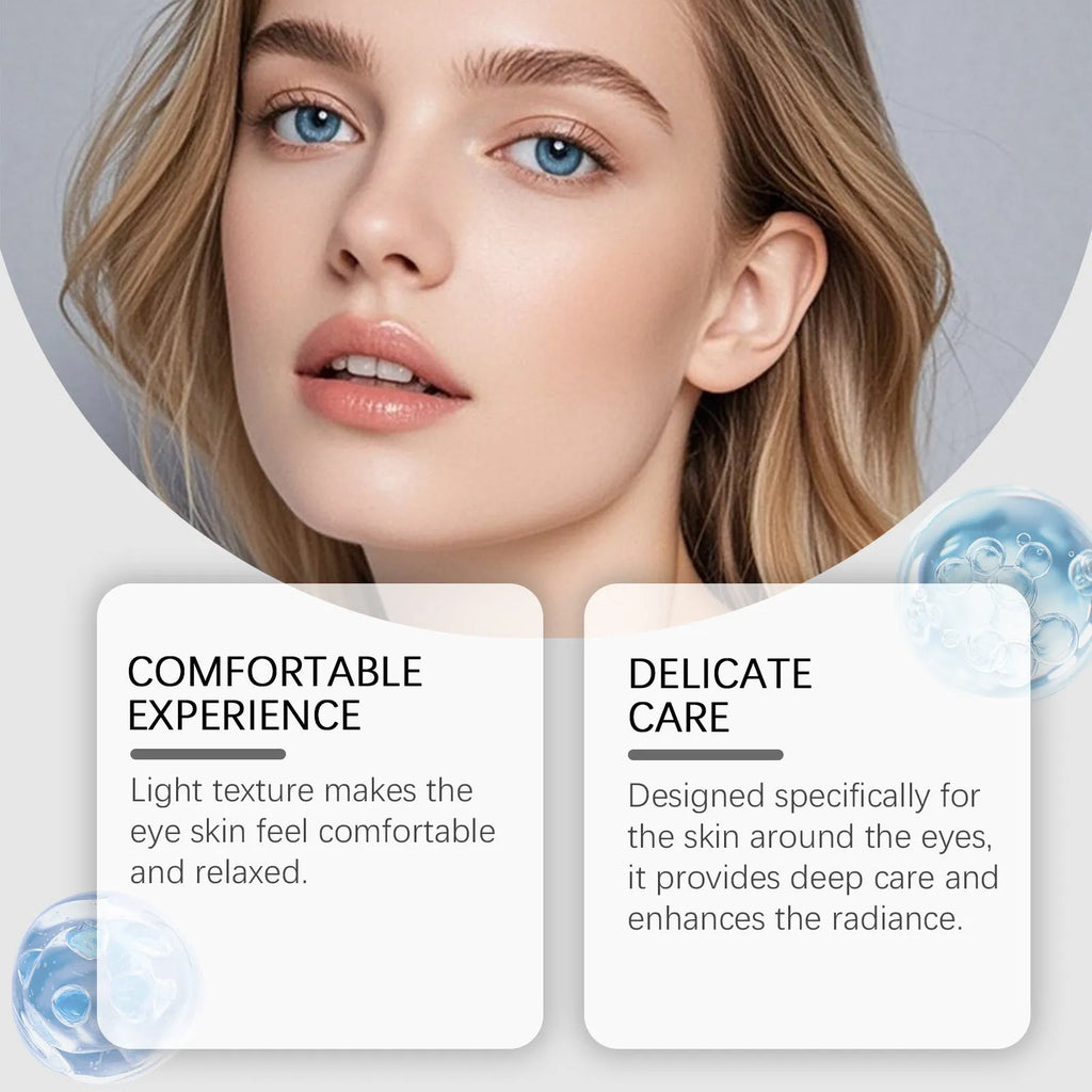 20g moisturising eye cream container with ceramide EOS and tripeptide copper-1 for eye area care