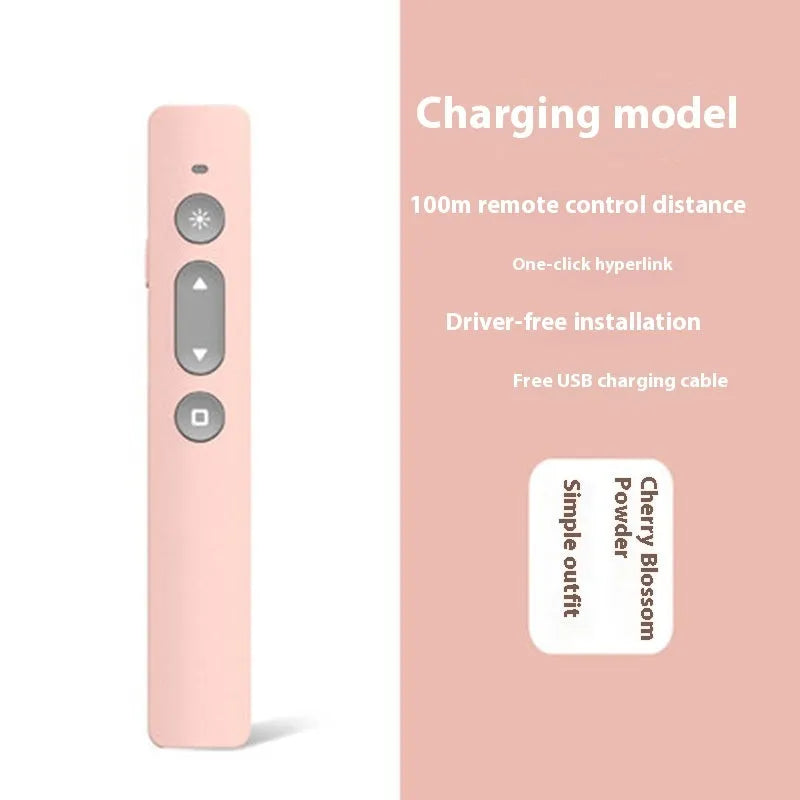 Whiteboard remote control pen PPT flip multimedia body in black white or pink for B1 B3 B6 models
