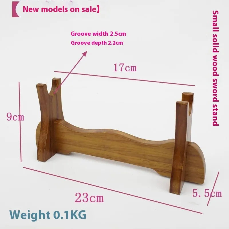 Chinese style wooden multi-layer display bracket shelf with ornament display