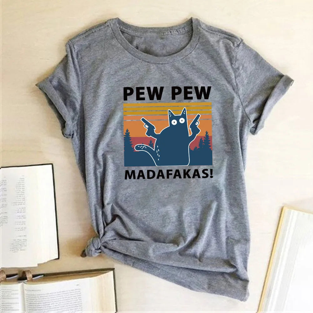 Men's printed street style t-shirt with short sleeves and round neck in multiple colour options