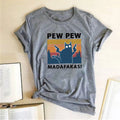Men's printed street style t-shirt with short sleeves and round neck in multiple colour options