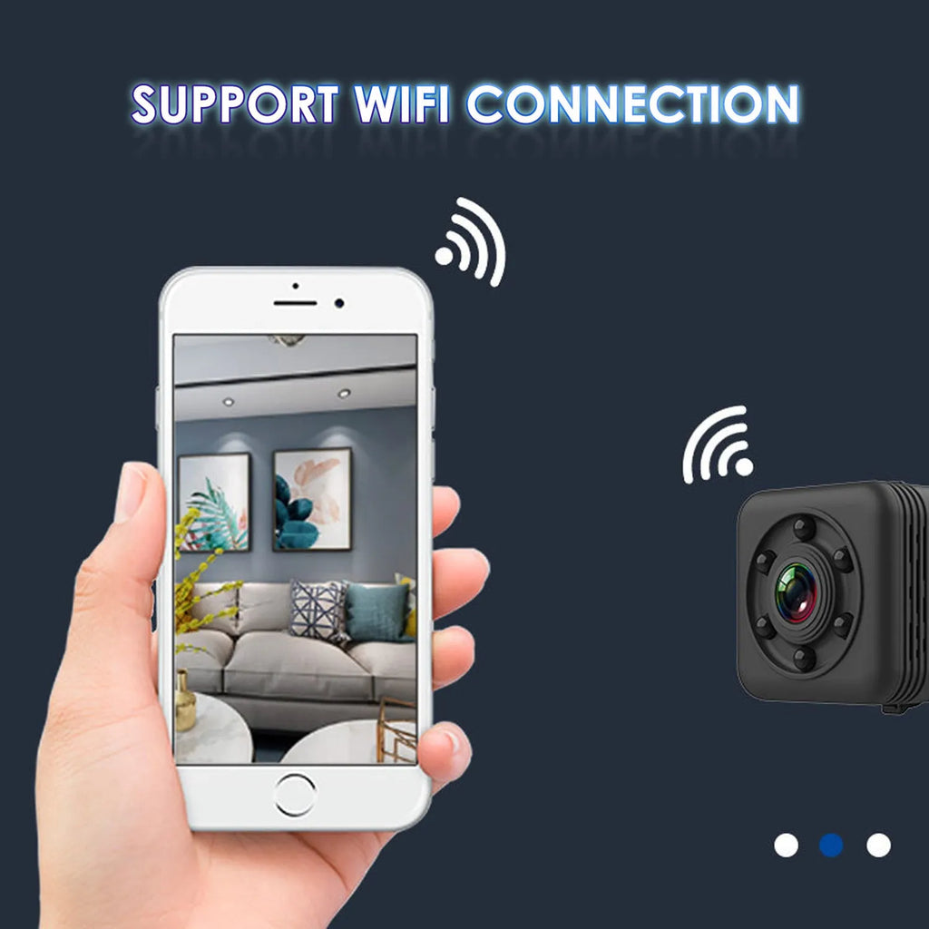 SQ29 black waterproof sports camera with extended battery for 4-hour continuous shooting