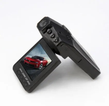 H198 HD six-light infrared night vision car DVR recorder with 2.4-inch screen
