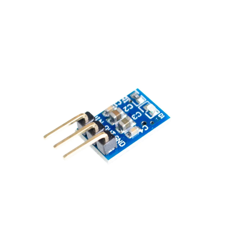 Blue AMS1117-3.3 LDO 800mA step-down power module on PCB