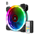 12cm camouflage pattern RGB colour changing PC chassis cooling fan