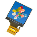 1.3-inch square IPS LCD colour display module with 240x240 resolution and 18PIN connector