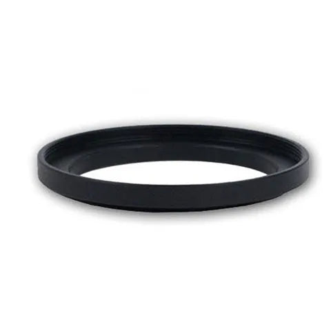 77mm half moon mirror half magnifier camera filter with cleaning cloth and storage bag.