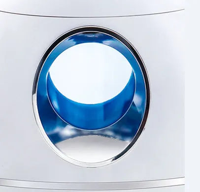 White round USB aromatherapy humidifier with quiet 36dB operation and 800ml water tank