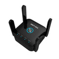 PIXLINK AC24 dual frequency wireless WiFi extender router in black or white