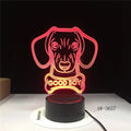 Colour gradient remote control LED table lamp with acrylic shade on an ABS base