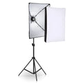 LIBEN 50x70cm softbox photography lighting set with 2 metre stand and reflective fabric