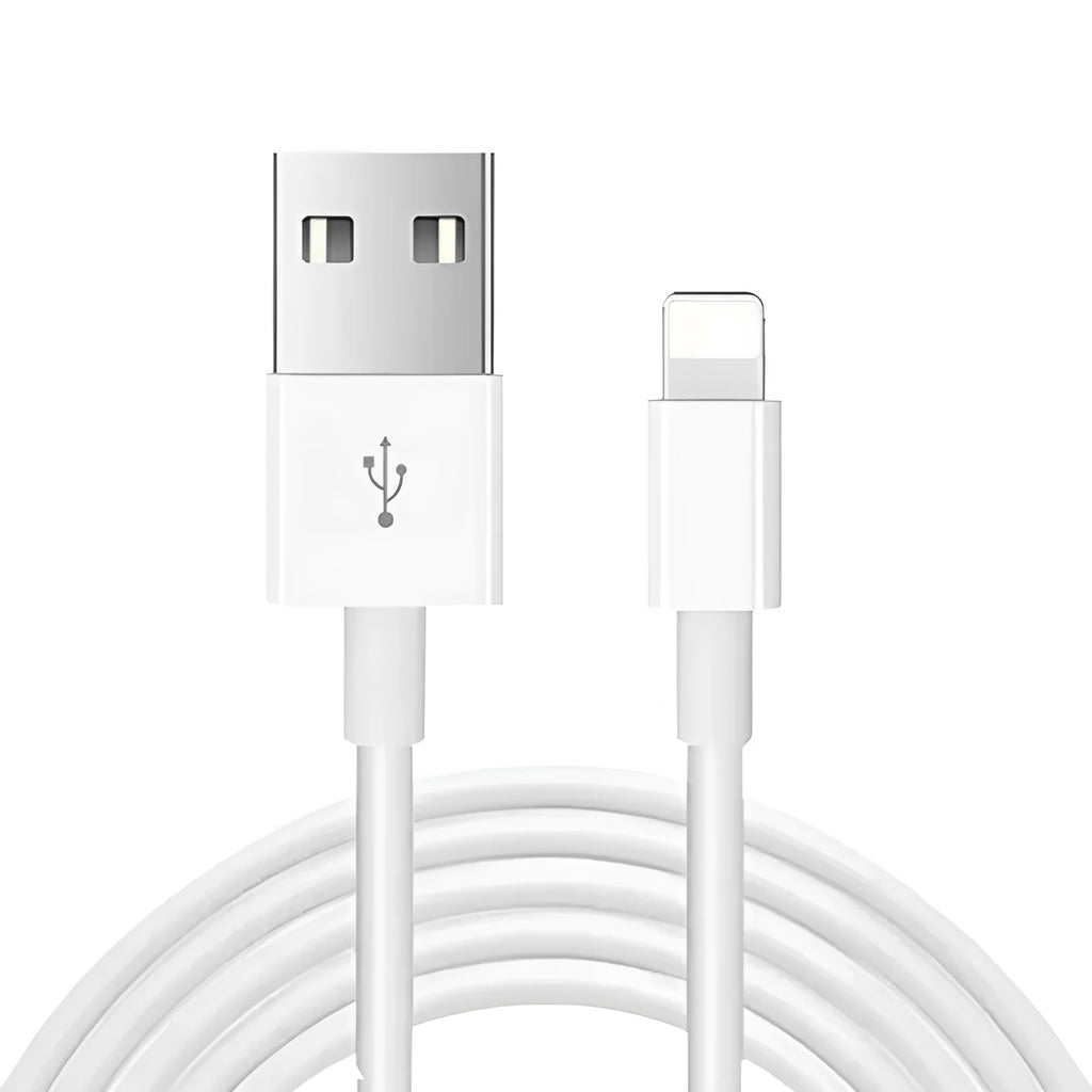 White 20W USB-C fast charger with 1 metre cable for Apple iPhone and iPad devices