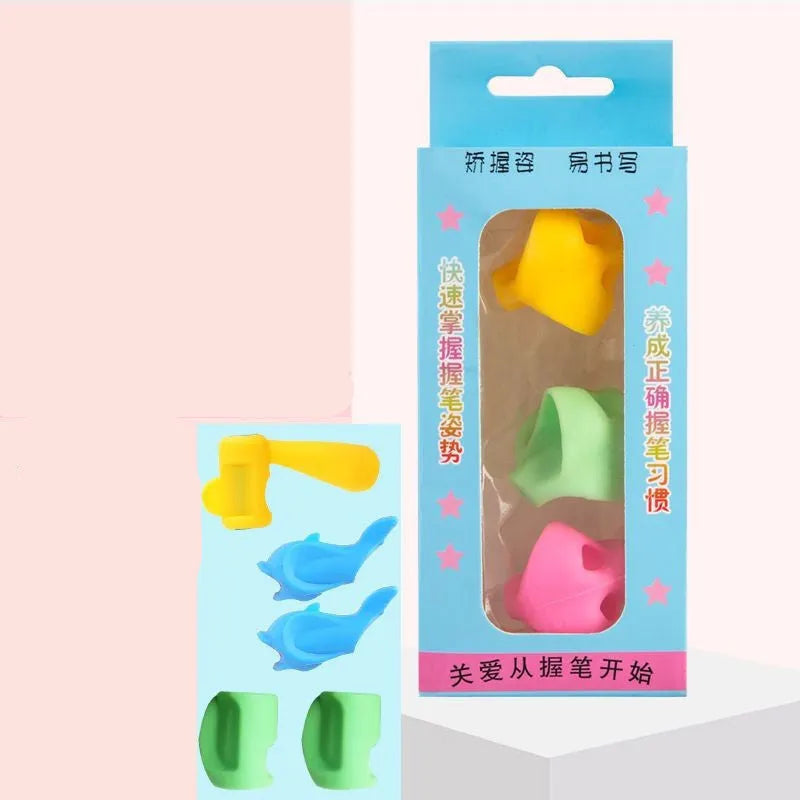 Children's handwriting pen holder corrector orthosis for kindergarten writing practice with boys and girls model options