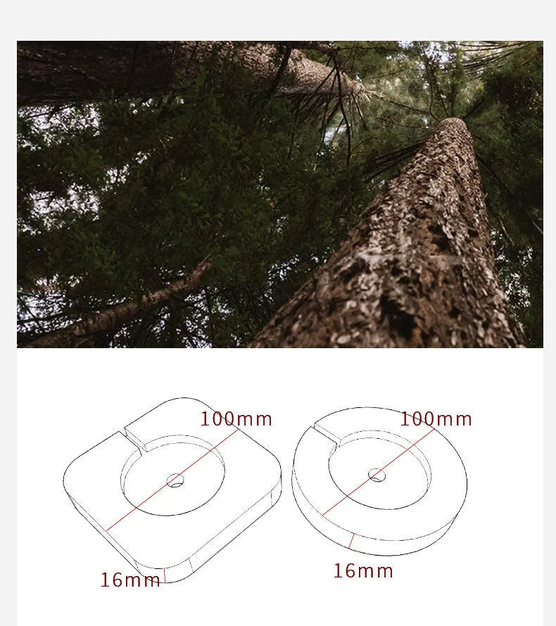 Walnut wood magnetic wireless charging base with MagSafe bracket on desktop