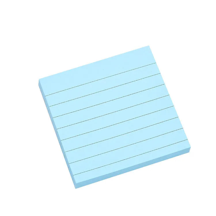 7.5cm square sticky notes block in paper brick design with 100 sheets of coloured paper, Coffee Grey White cover options