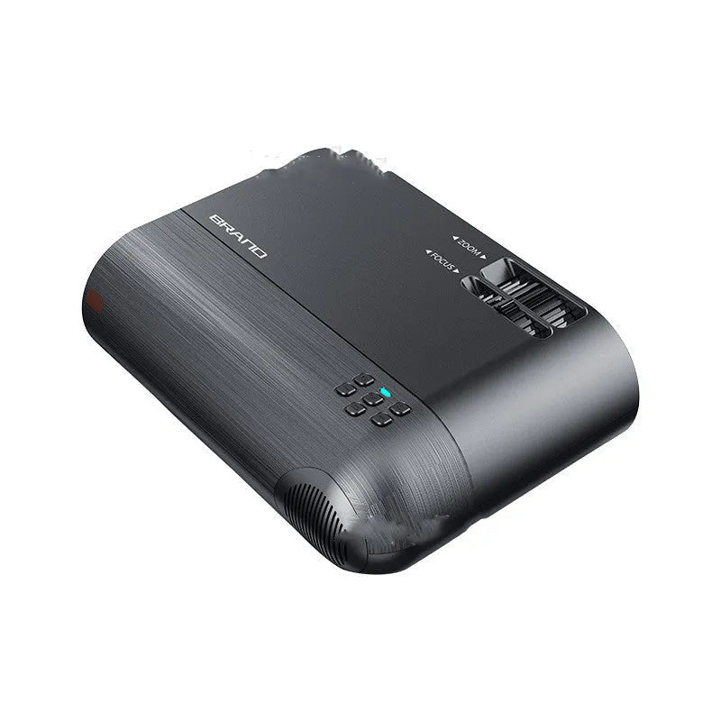 Portable wifi wireless projector with same screen casting for mobile phones and 8K Blu-ray lens