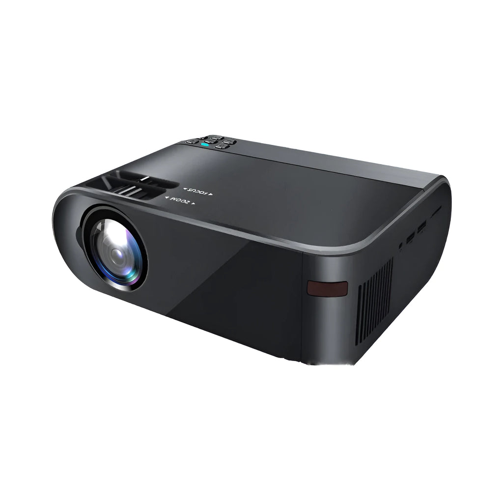 Portable wifi wireless projector with same screen casting for mobile phones and 8K Blu-ray lens