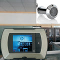 LCD digital door peephole monitor with indoor screen and outdoor camera unit