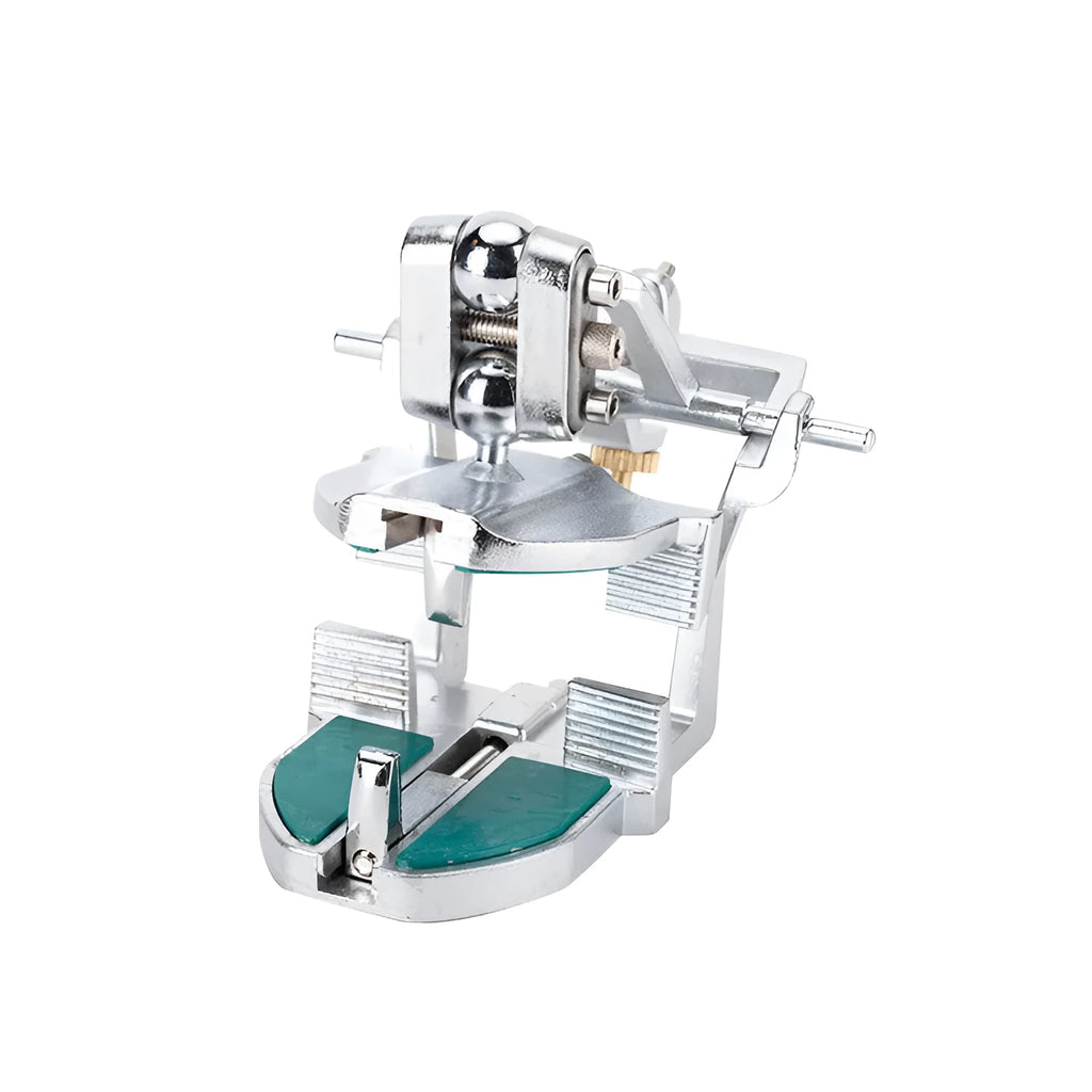 Korean dental articulator with three adjustable settings for jaw simulation training