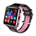 Children's smart watch with 1.54-inch screen, silicone sport strap, available in black, blue, or pink colours