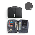Waterproof passport cover in cationic material with multiple colour and size options