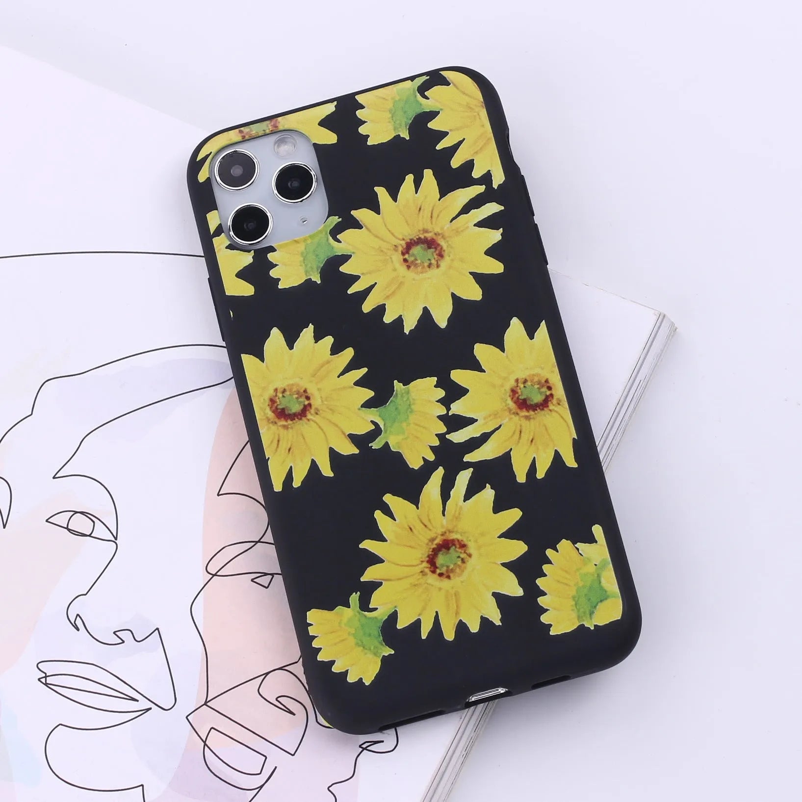 TPU iPhone back cover case in various colours for models iPhone 5 to 11 Pro Max.