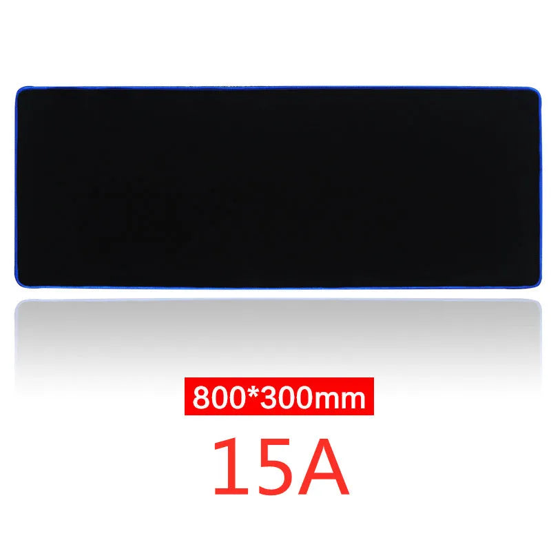 Oversized 30x80cm non-slip rubber base cloth mouse pad for desk