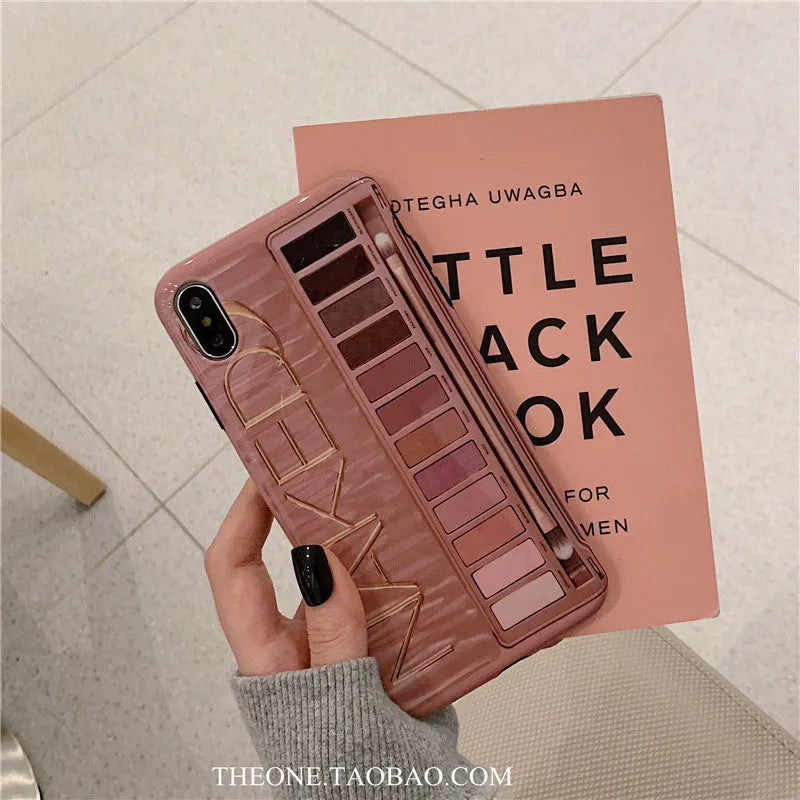 Floral pattern silicone phone case for iPhone in Flesh and Grey colours.