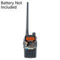 Baofeng UV-5RA dual band handheld walkie-talkie with display, shown in available colour variants.