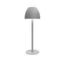 Modern simplicity small night lamp with thin round base in black or white colour