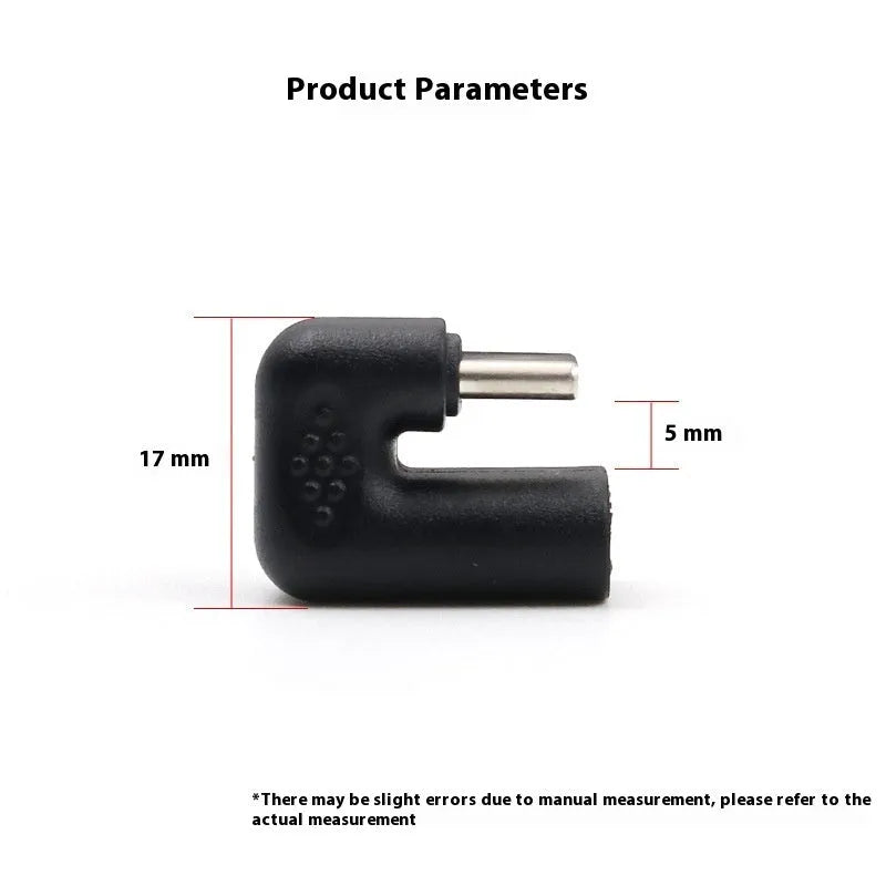 Four plastic USB male to female adapter cables with U-bend design for device connections