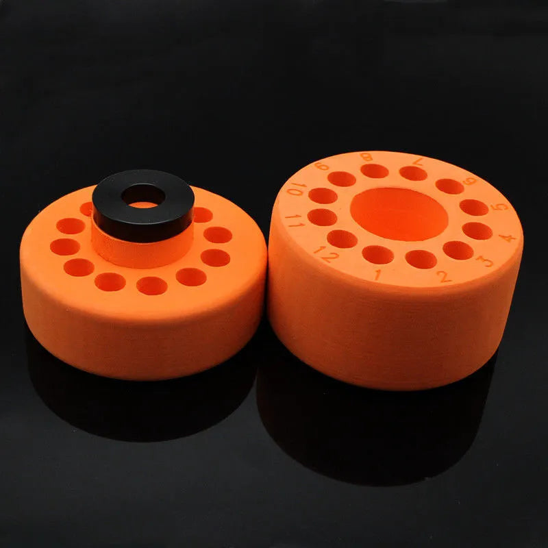 Orange metal and blue plastic laboratory cooling box with gradient freezing function