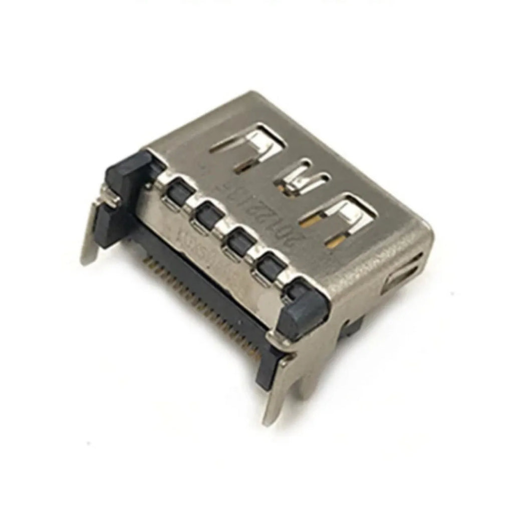 Silver HDMI host interface socket for gaming machine hardware