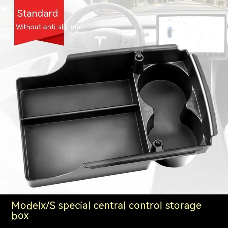 Tesla centre console retrofit plastic storage organiser tray for Model 3 Model X Model S