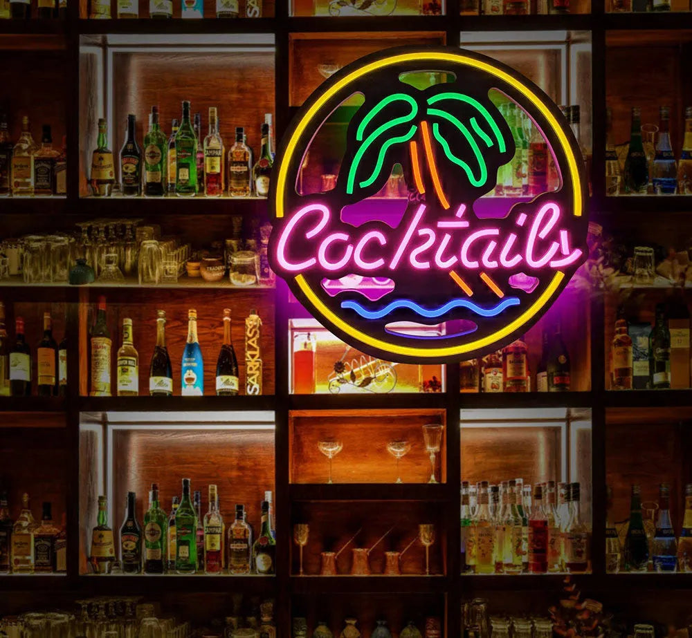 LED coffee neon billboard sign with PVC shell for bar and restaurant decoration